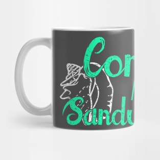 Conch Meat Sandwich - Funny Seashell Mug